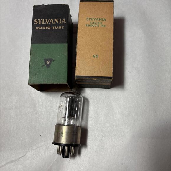 Sylvania Other - Sylvania Type 6K5GT  Vacuum Tube HI Mi Triode - Vintage Radios Tested Original
